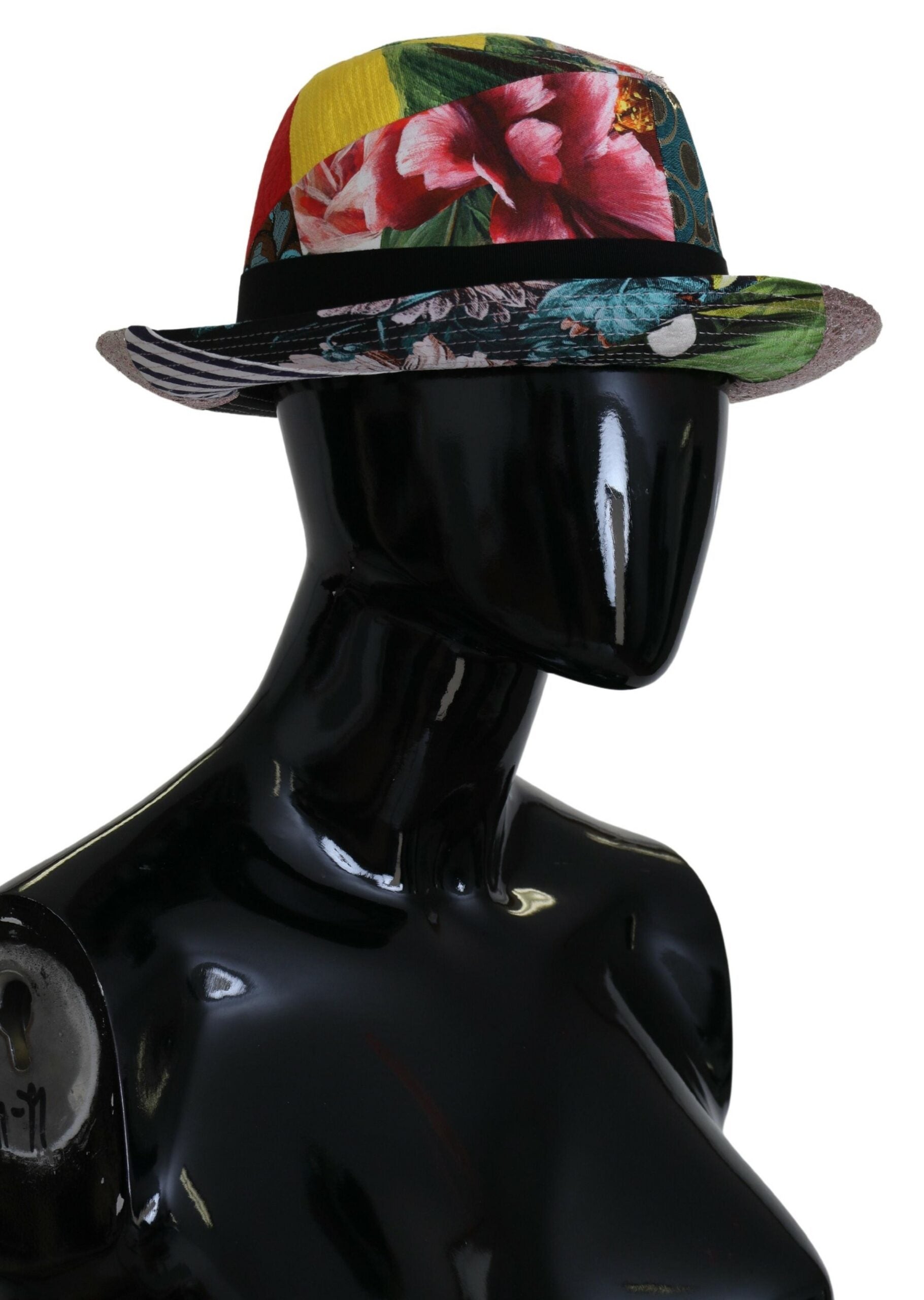 Dolce &amp; Gabbana Eclectic Chic Πολύχρωμο καπέλο Fedora