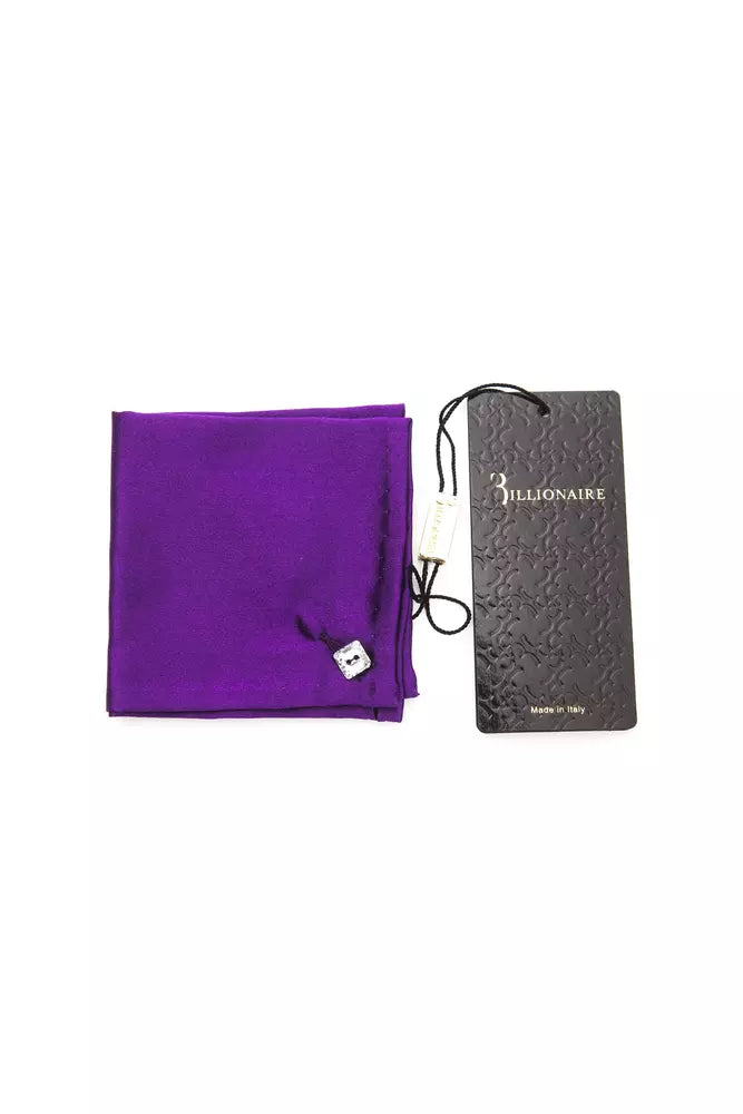 <tc>Billionaire Italian Couture</tc> Swarovski Button Sisal Pochette