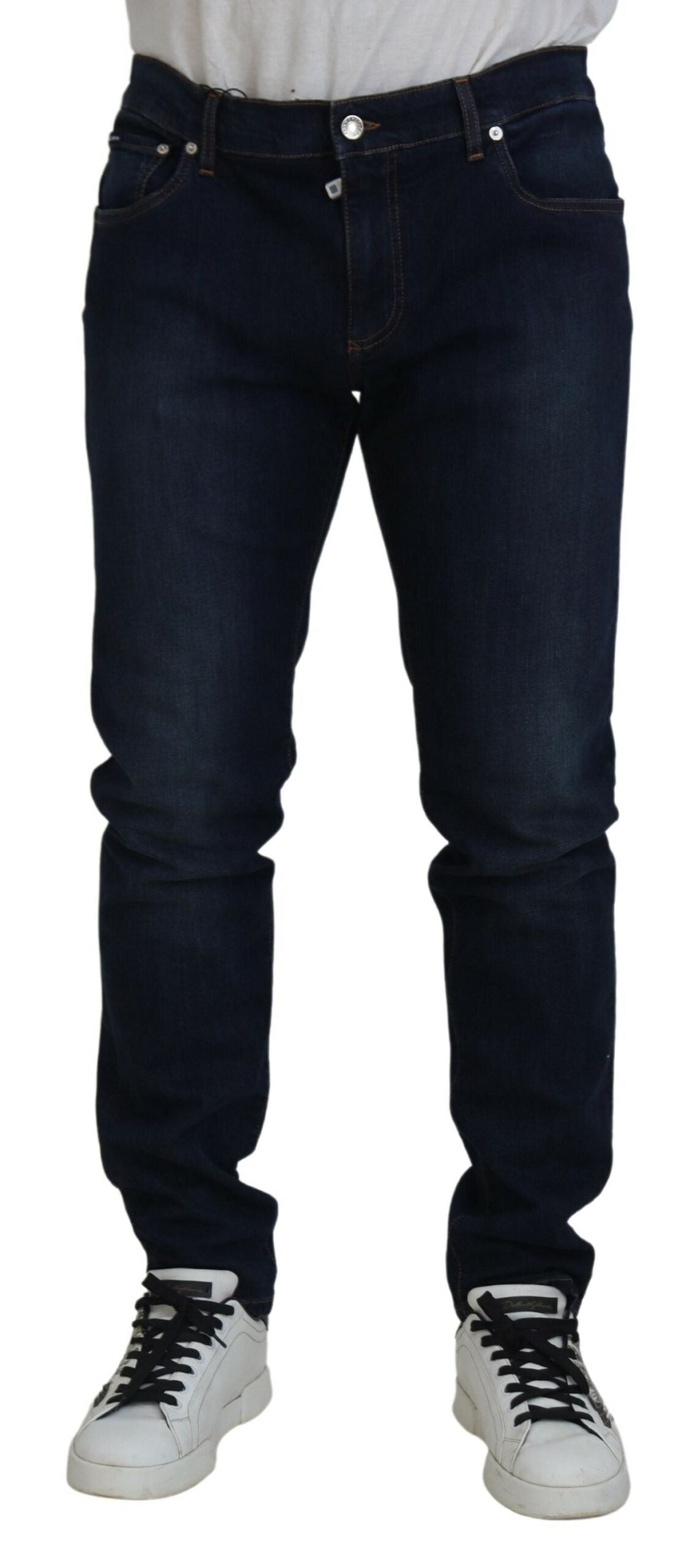 Sleek Skinny Jeans Dolce &amp; Gabbana σε σκούρο μπλε