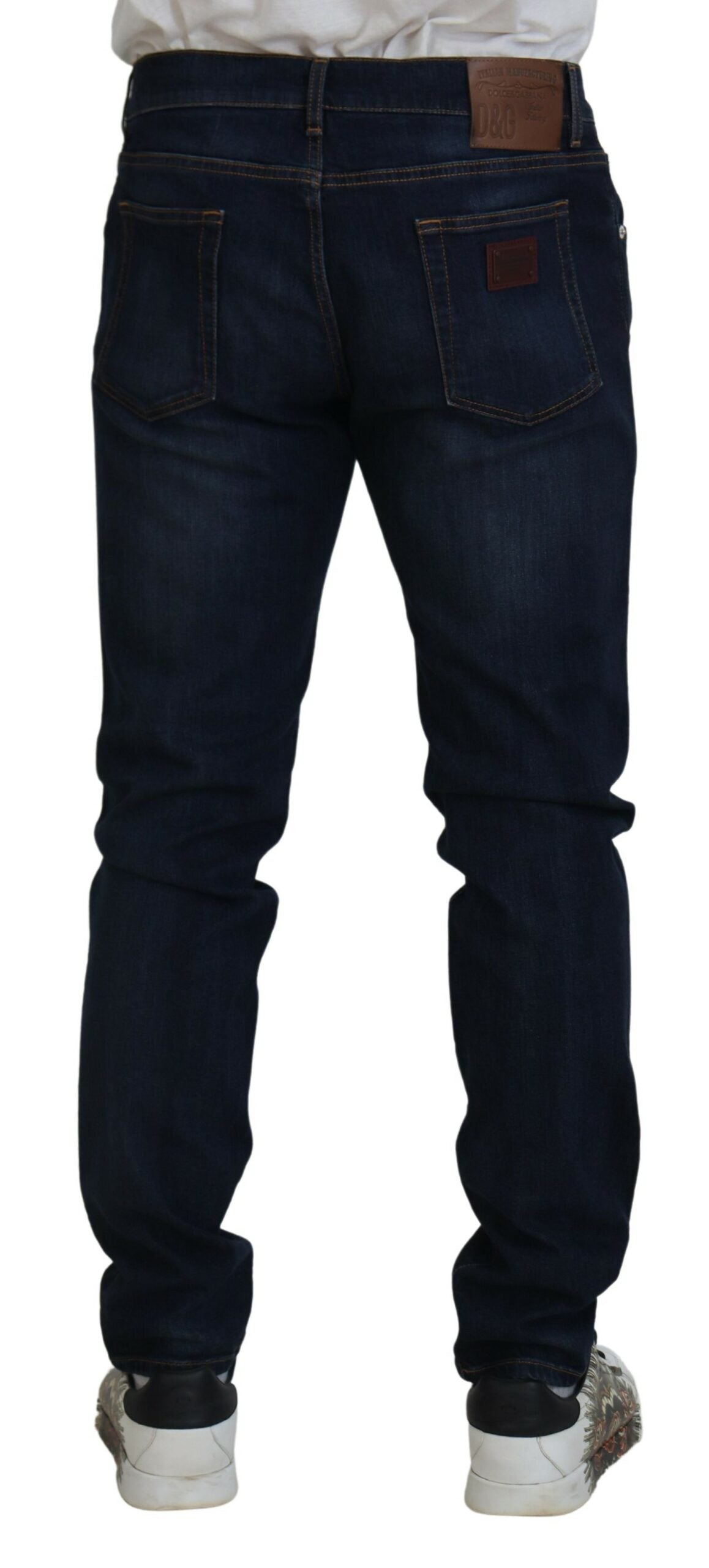 Sleek Skinny Jeans Dolce &amp; Gabbana σε σκούρο μπλε