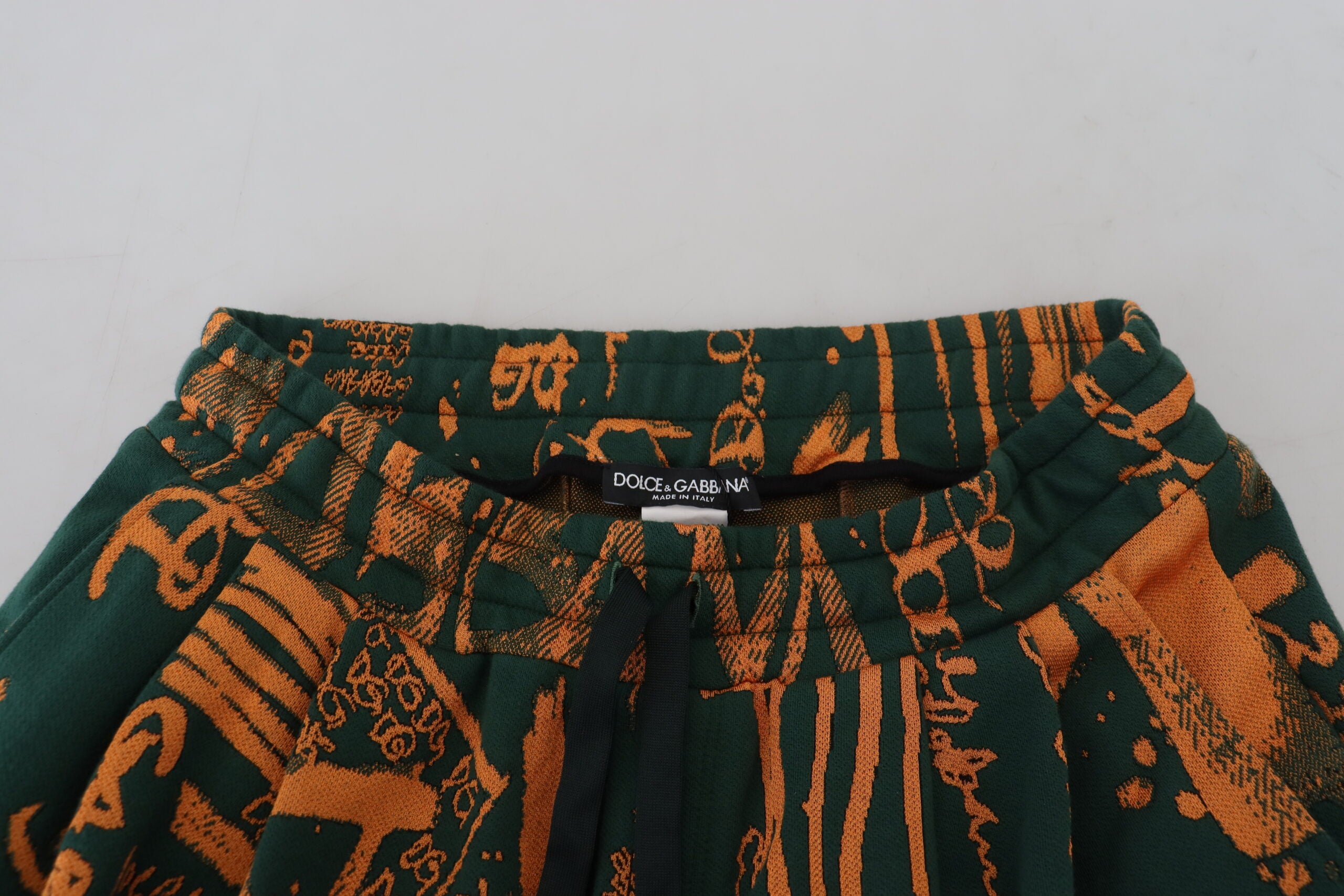 Παντελόνι Dolce &amp; Gabbana Multicolor Silk Blend Jogger Cargo