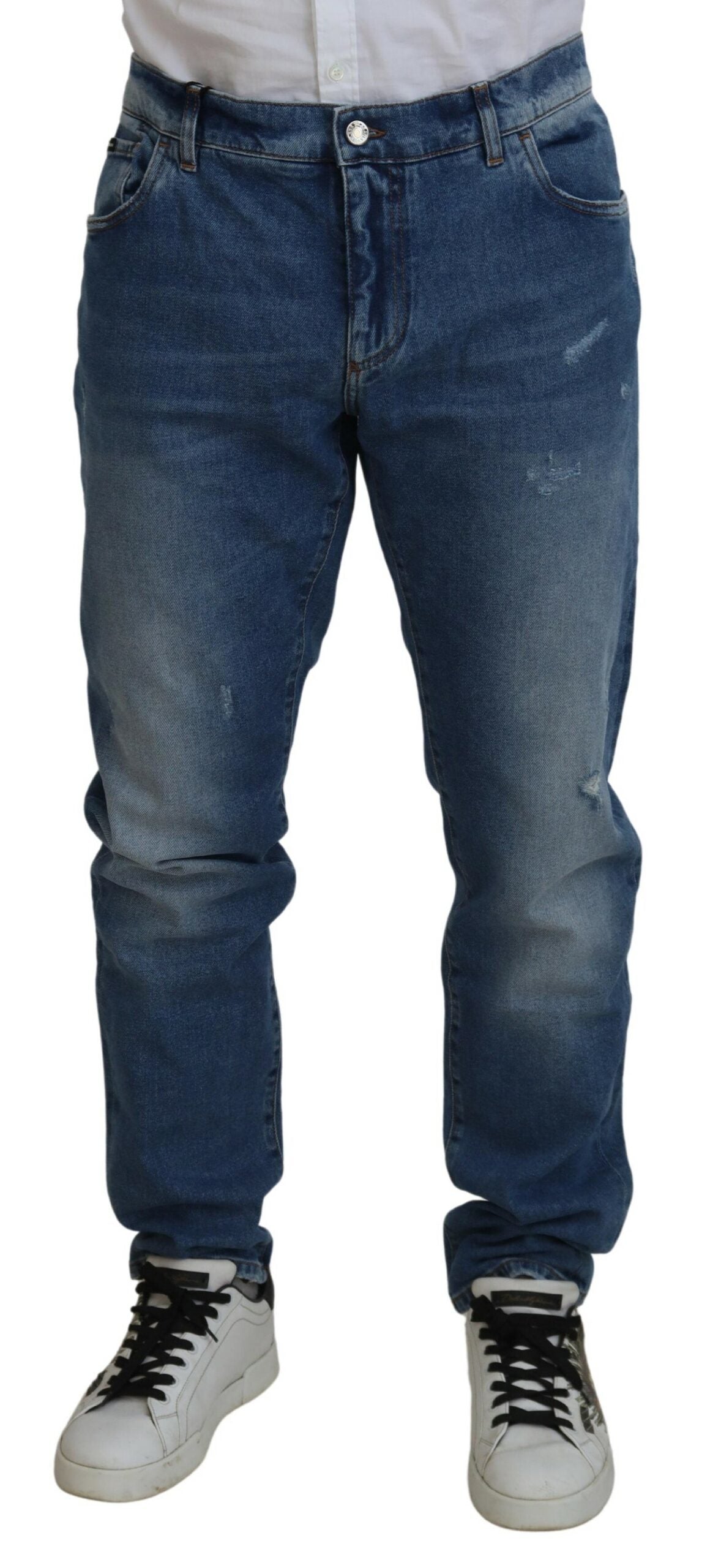 Dolce &amp; Gabbana Exquisite Italian Skinny Denim Jeans