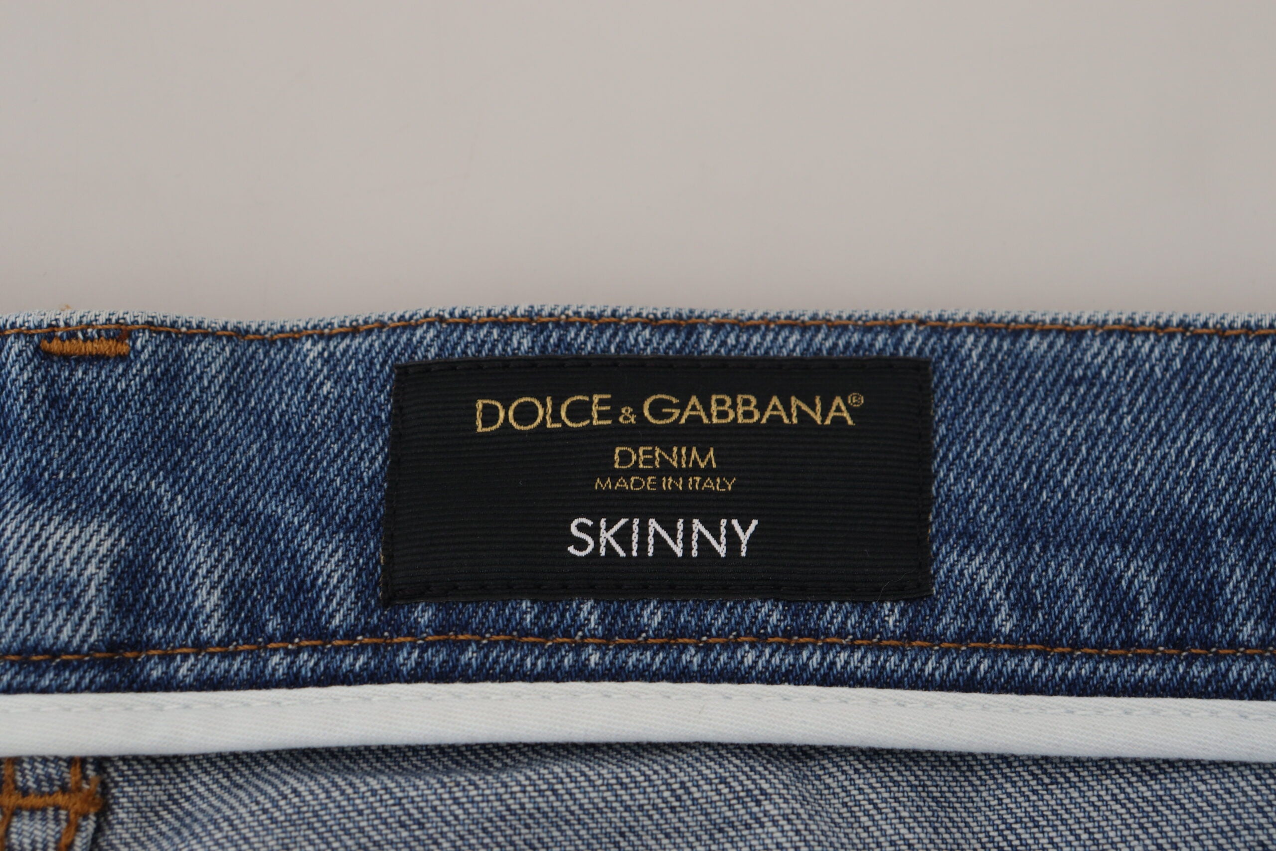 Dolce &amp; Gabbana Exquisite Italian Skinny Denim Jeans