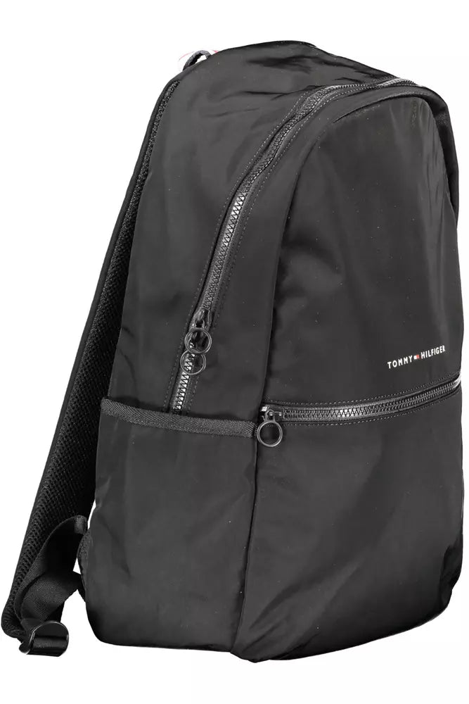 Tommy Hilfiger Sleek Eco-Friendly Backpack with Laptop Compartment