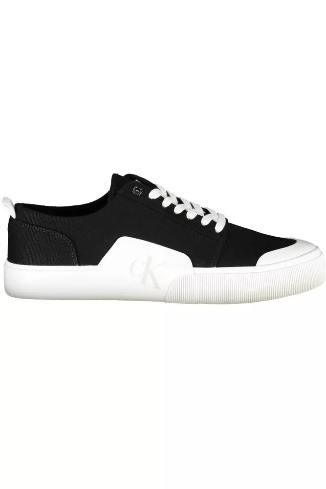 Calvin Klein Μαύρα Βαμβακερά Ανδρικά Sneakers