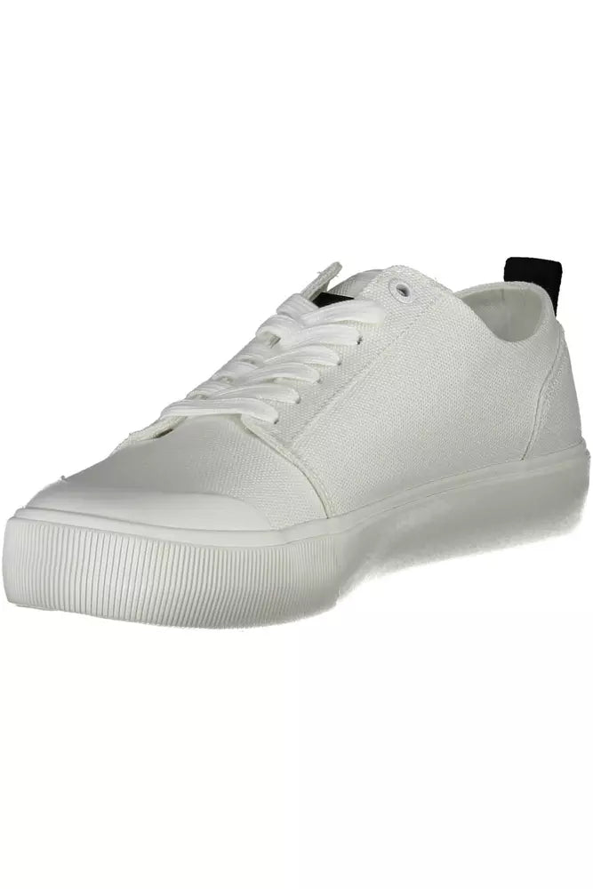 Calvin Klein Λευκό Βαμβακερό Ανδρικό Sneaker