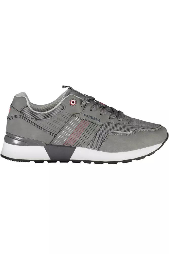 Carrera Sleek Grey Sneakers με οικολογικό δέρμα