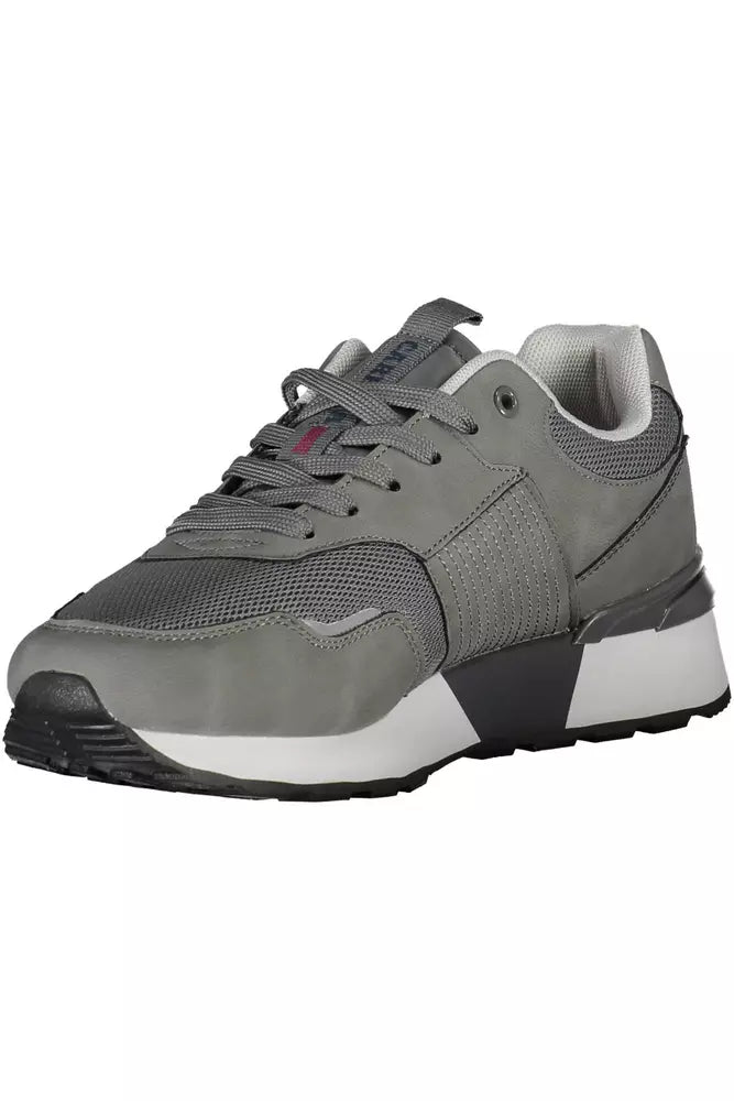 Carrera Sleek Grey Sneakers με οικολογικό δέρμα