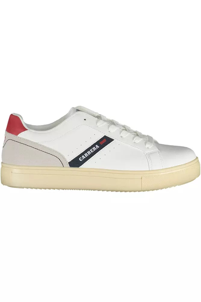 Αθλητικά αθλητικά παπούτσια Carrera Sleek White Lace-Up