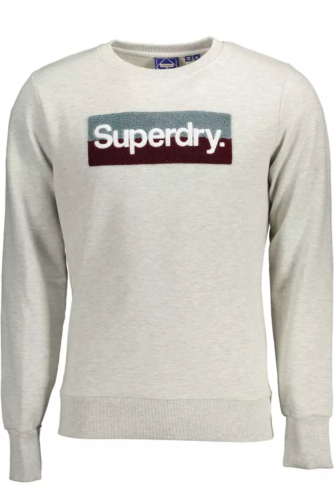 Κεντητό φούτερ Superdry Chic Γκρι