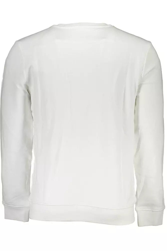 Φούτερ Guess Jeans Sleek White Crewnneck