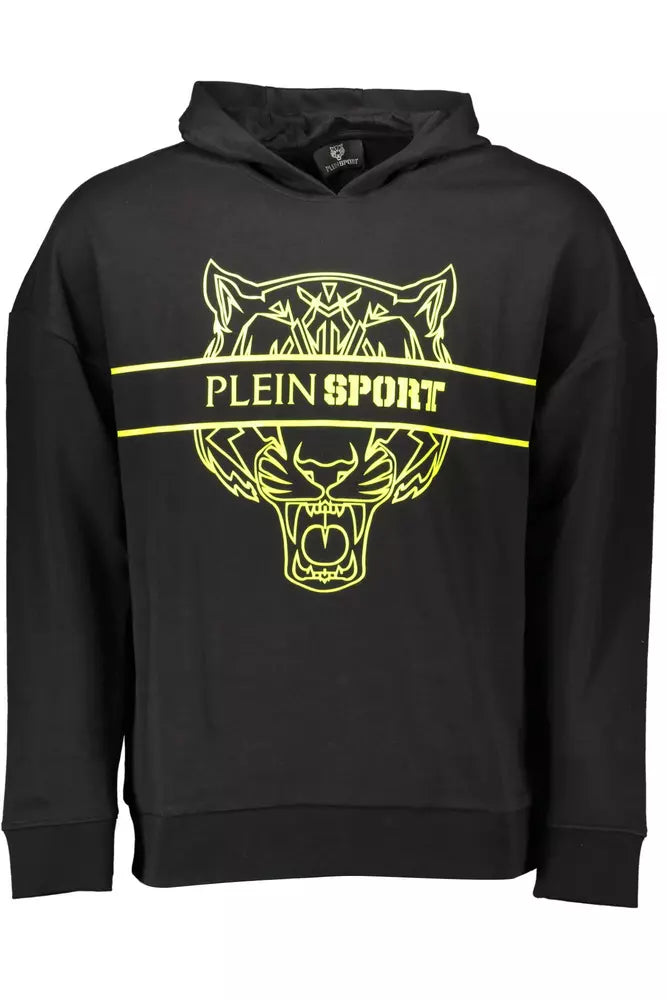 Πουλόβερ <tc>Plein Sport</tc> Sleek με κουκούλα με λεπτομέρειες αντίθεσης