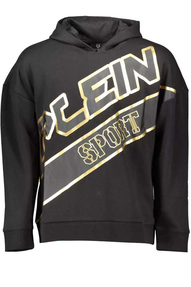 <tc>Plein Sport</tc> Sleek φούτερ με κουκούλα με υπογραφή λεπτομέρειες