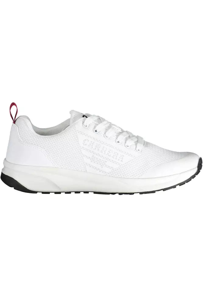 Carrera Sleek White αθλητικά αθλητικά παπούτσια με τόνους αντίθεσης