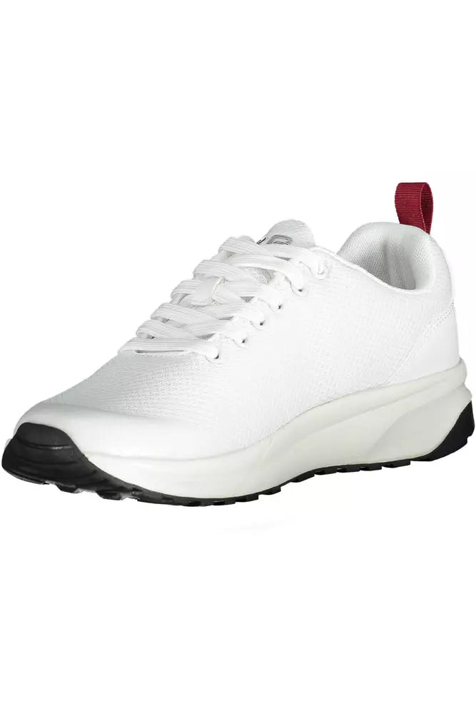 Carrera Sleek White αθλητικά αθλητικά παπούτσια με τόνους αντίθεσης