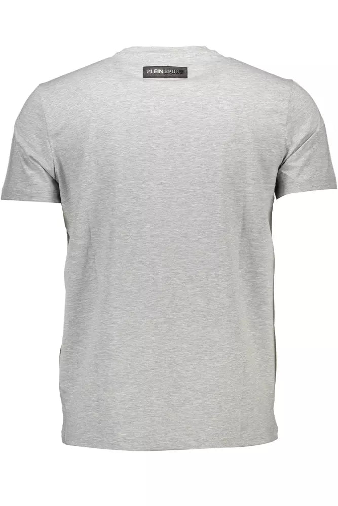 Μπλουζάκι <tc>Plein Sport</tc> Sleek Grey Fitness Essential