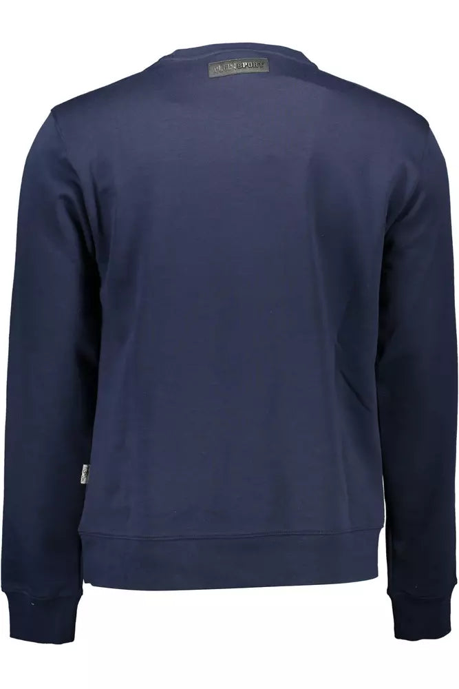 Φούτερ <tc>Plein Sport</tc> Athletic Blue με αντίθεση