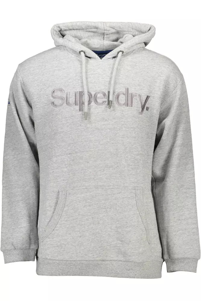 Μακρυμάνικο φούτερ Superdry Chic Γκρι με κουκούλα