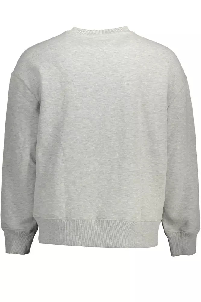 Tommy Hilfiger Gray Cotton Men Sweater