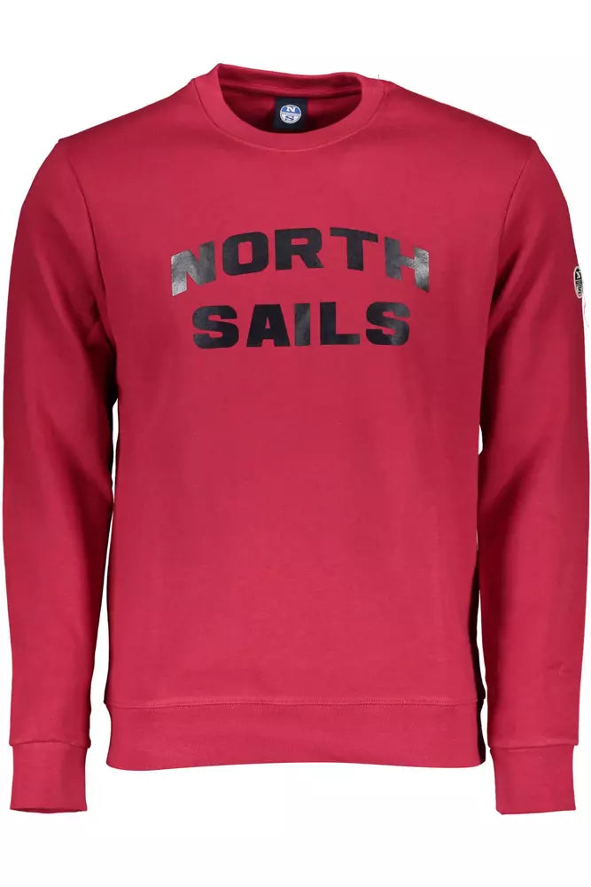 Φούτερ <tc>North Sails</tc> Chic Pink Printed Crew Neck