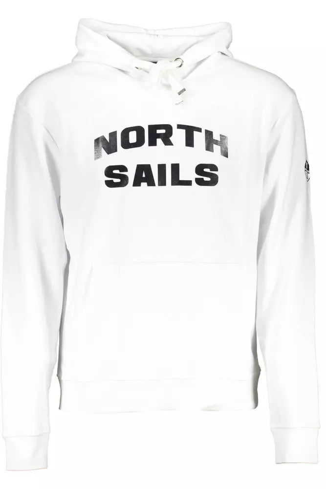 <tc>North Sails</tc> Chic φούτερ με λευκή κουκούλα με κεντρική τσέπη