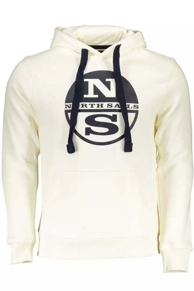 Φούτερ <tc>North Sails</tc> Chic White Hooded - Casual Comfort