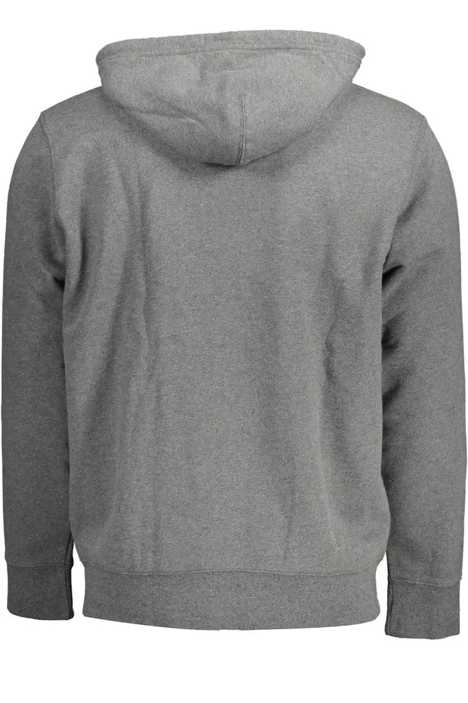 Levi's Classic Grey Zip Hoodie με λογότυπο