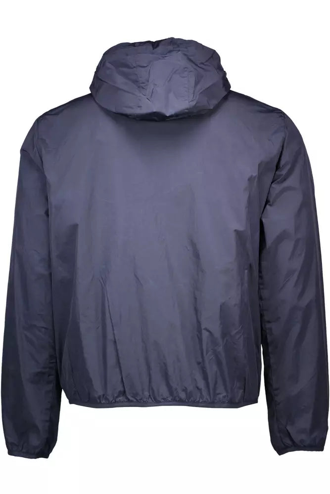 Gant Chic Blue Nylon Sport Jacket με κουκούλα