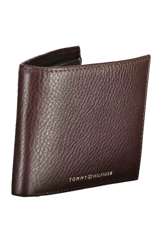 Tommy Hilfiger Brown Leather Men Wallet