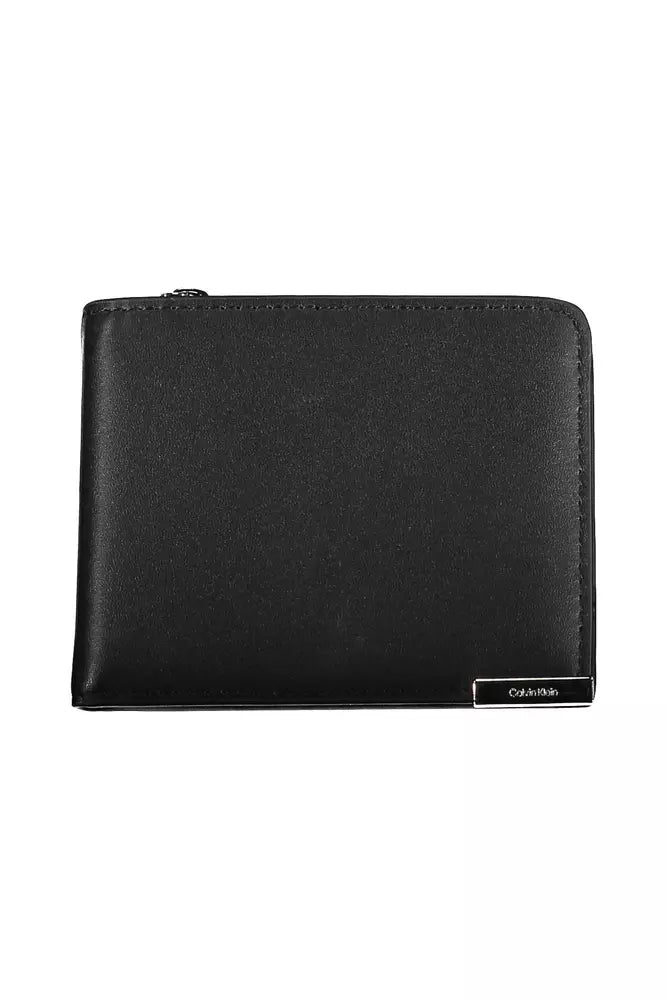 Calvin Klein Black Polyethylene Men Wallet