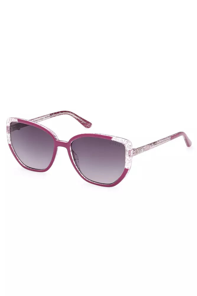 Γυαλιά ηλίου Guess Jeans Chic Purple Square Frame