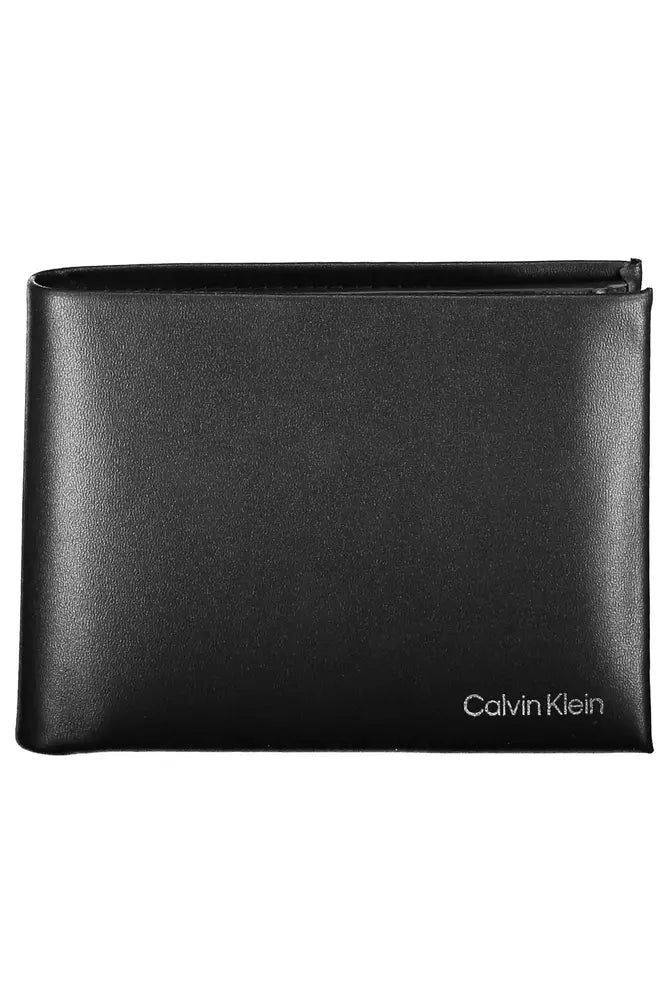 Πορτοφόλι Ανδρών Μαύρο Δερμάτινο Calvin Klein