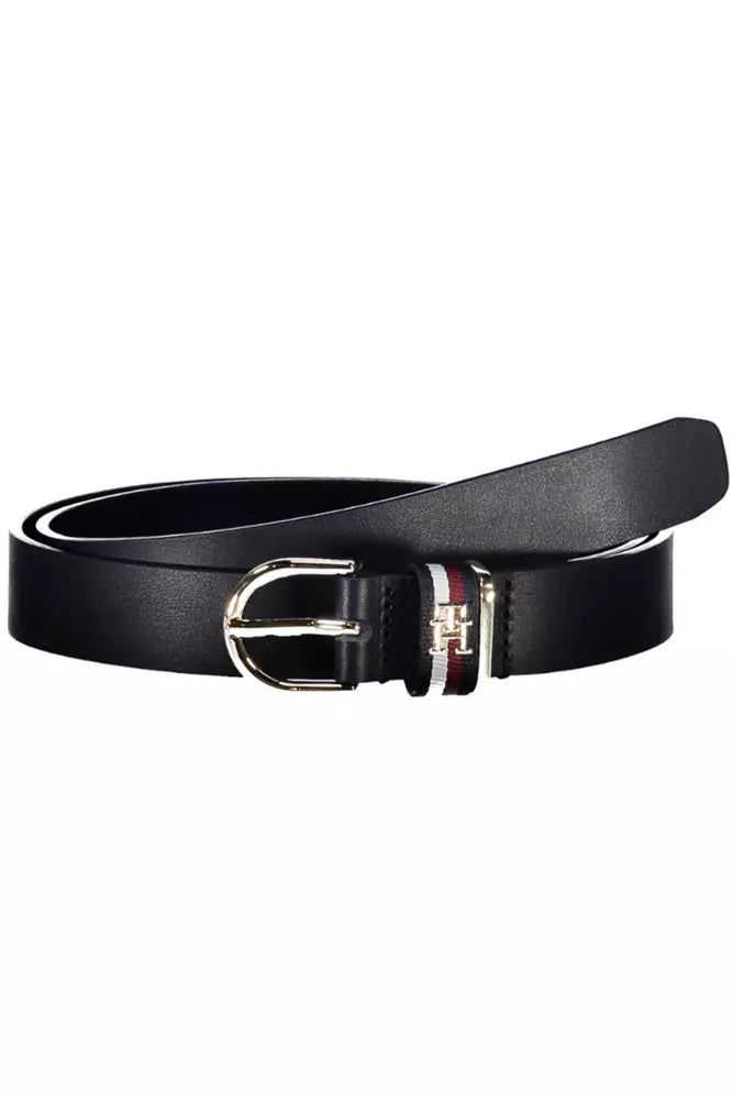 Tommy Hilfiger Blue Leather Women Belt