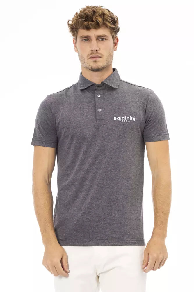 Baldinini Trend Chic Κεντημένο λογότυπο Cotton Polo