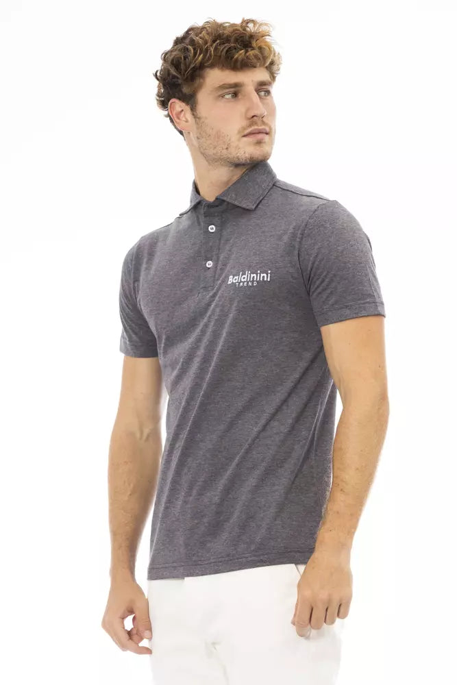 Baldinini Trend Chic Κεντημένο λογότυπο Cotton Polo