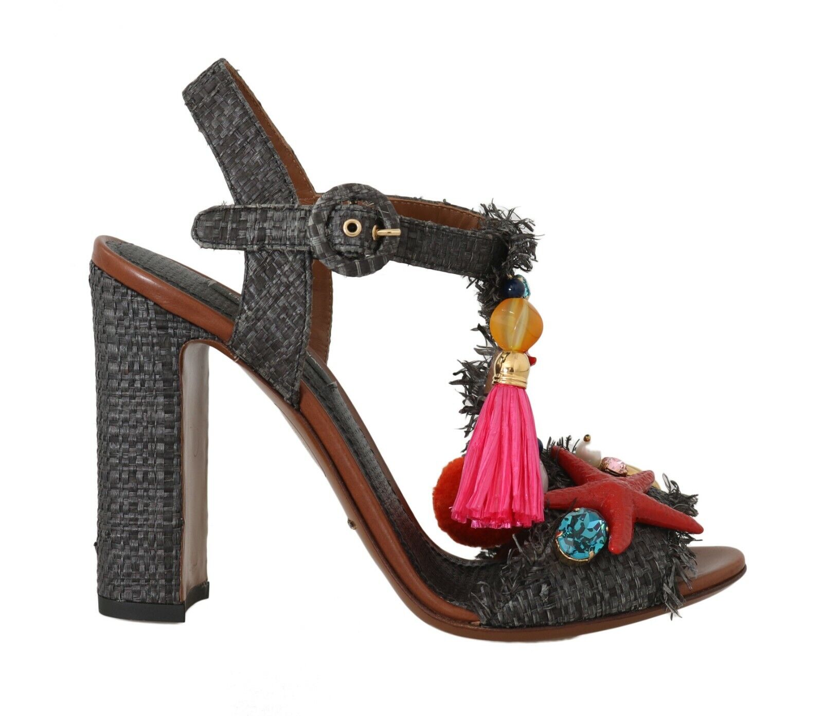 Dolce &amp; Gabbana Κομψά σανδάλια Marina T-Strap Heels