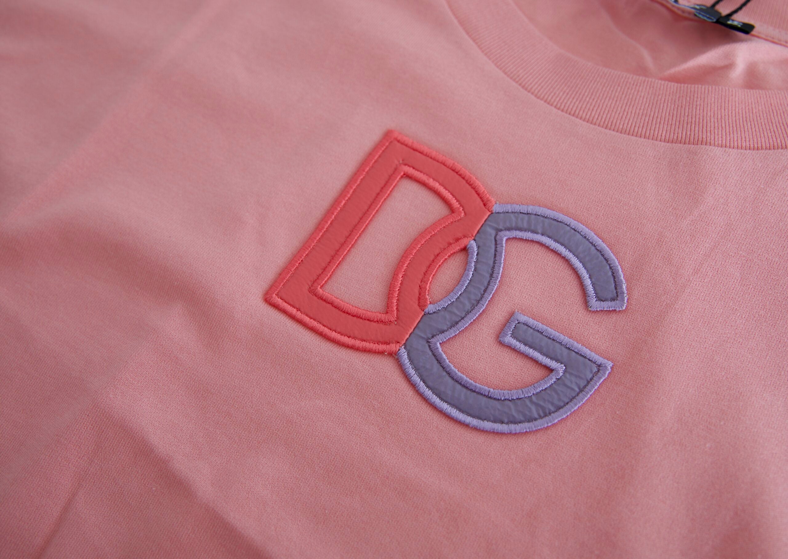 Dolce &amp; Gabbana Elegant Pink Cotton Crew Neck Tank Top