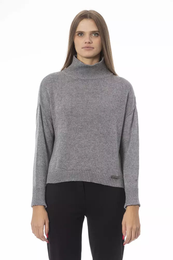 Baldinini Trend Volcano Neck Cozy πλεκτό πουλόβερ