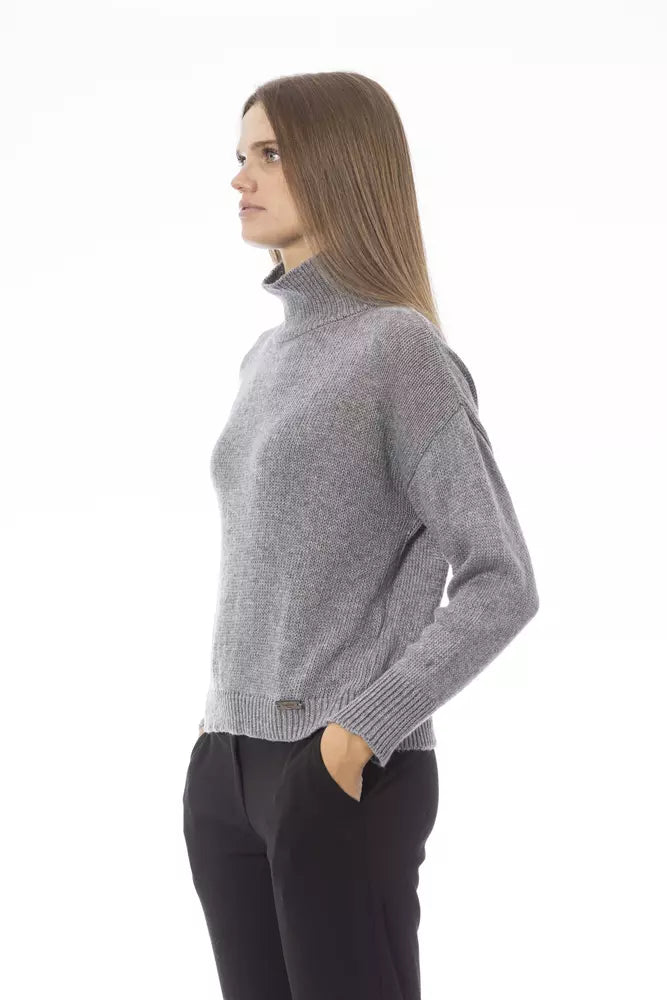 Baldinini Trend Volcano Neck Cozy πλεκτό πουλόβερ