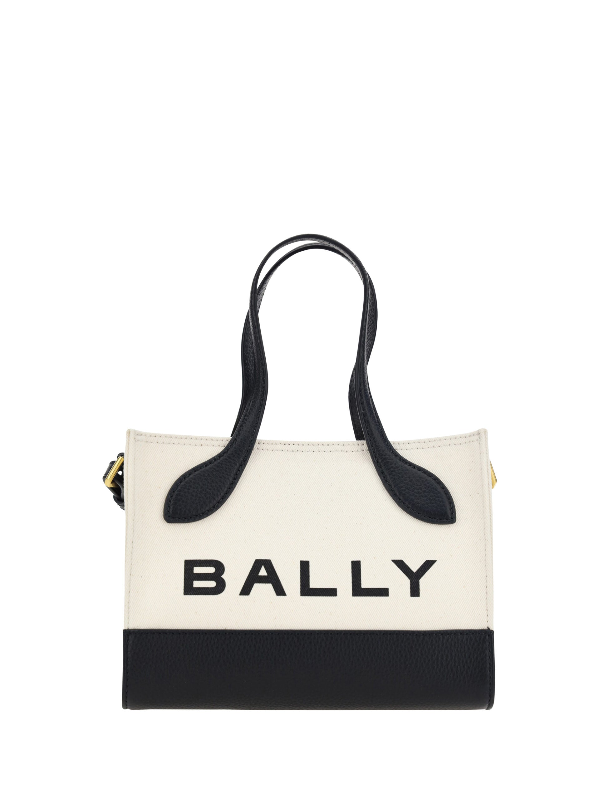 Μίνι δερμάτινη τσάντα Bally Chic Contrast