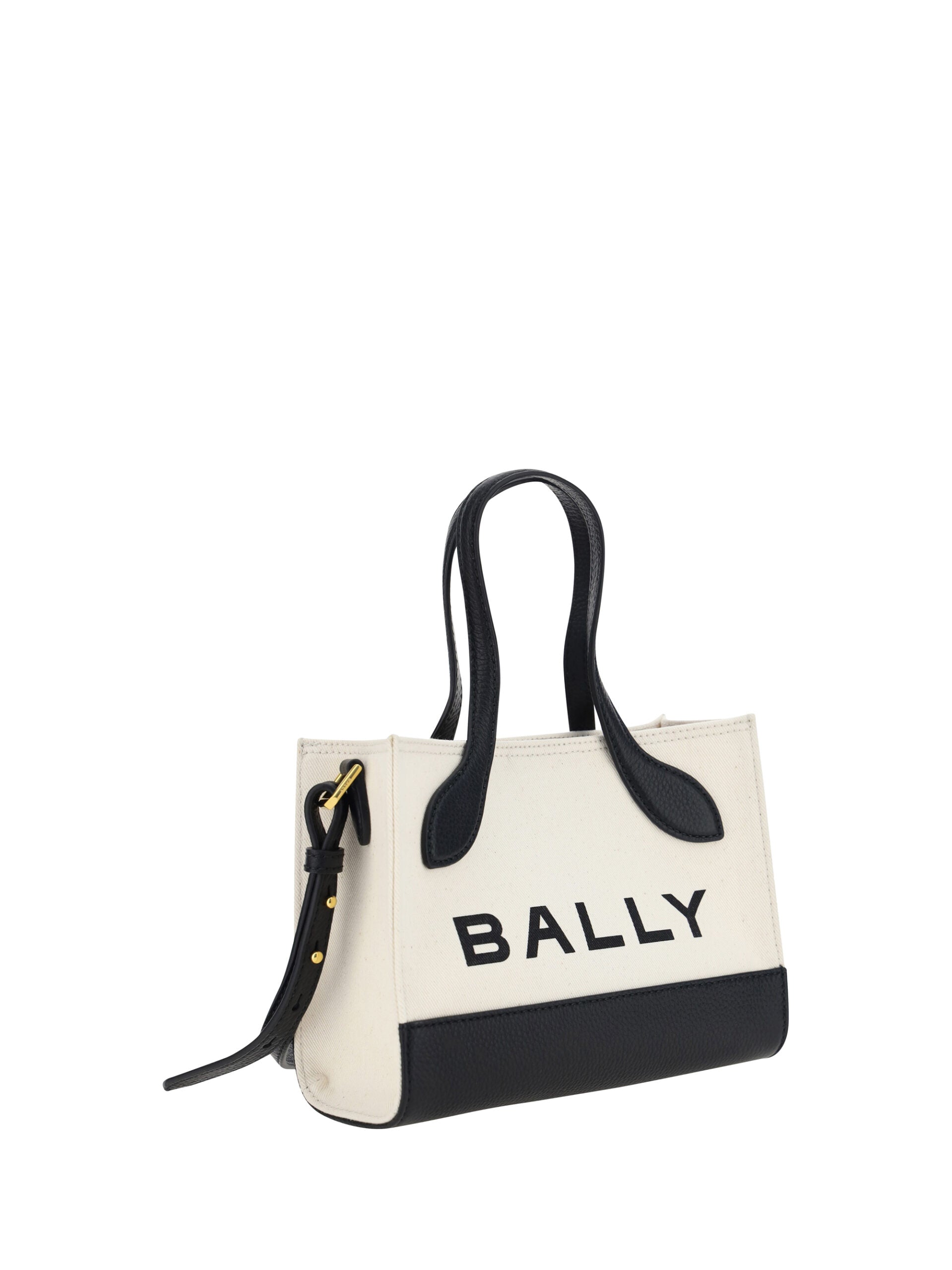 Μίνι δερμάτινη τσάντα Bally Chic Contrast