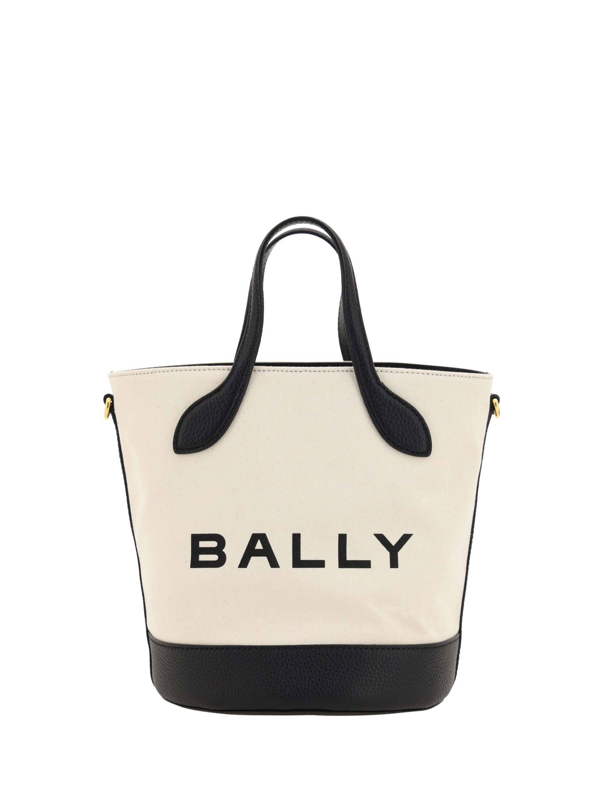 Bally Elegant Monogram Bucket Bag σε ασπρόμαυρο