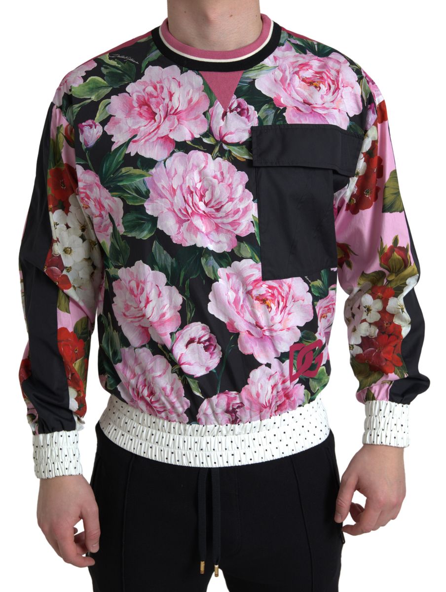 Πουλόβερ Dolce &amp; Gabbana Floral Extravagance Crewnneck