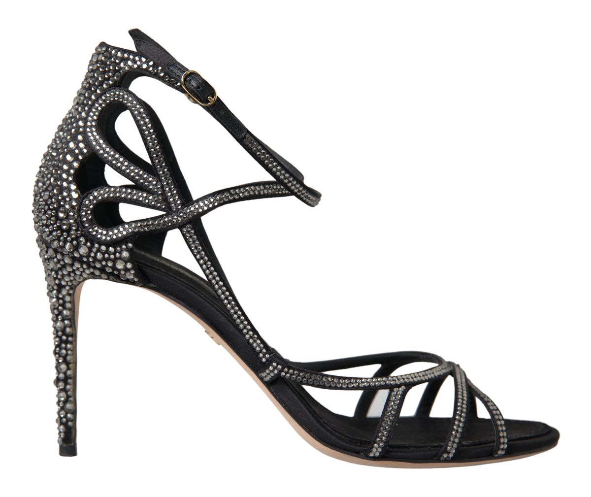 Dolce &amp; Gabbana Κομψά πέδιλα Stiletto Keira Rhinestone