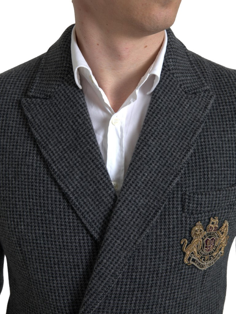 Dolce &amp; Gabbana Elegant Slim Fit Cashmere Blazer