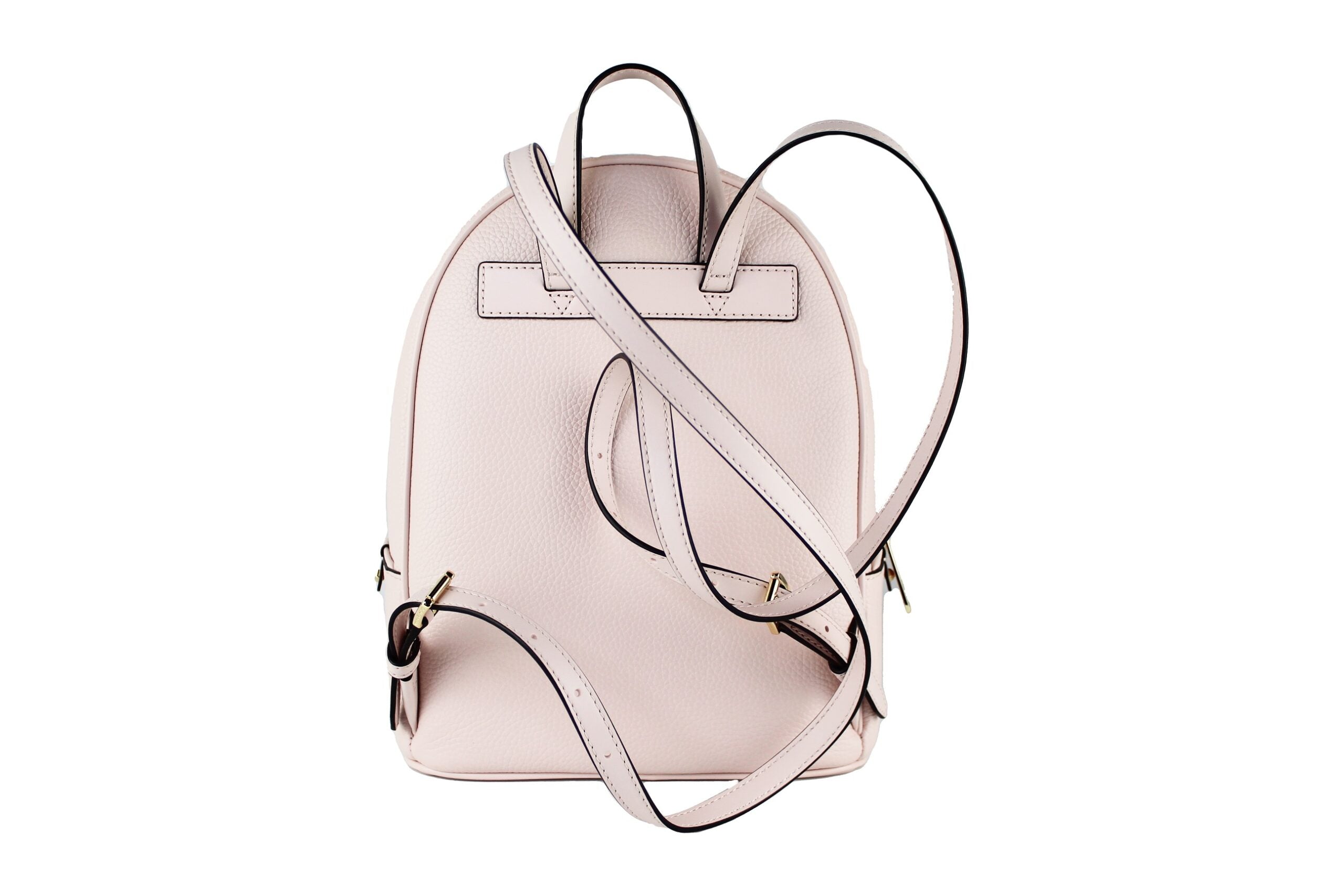 Michael Kors Adina Medium Powder Blush Δερμάτινο Convertible Backpack BookBag