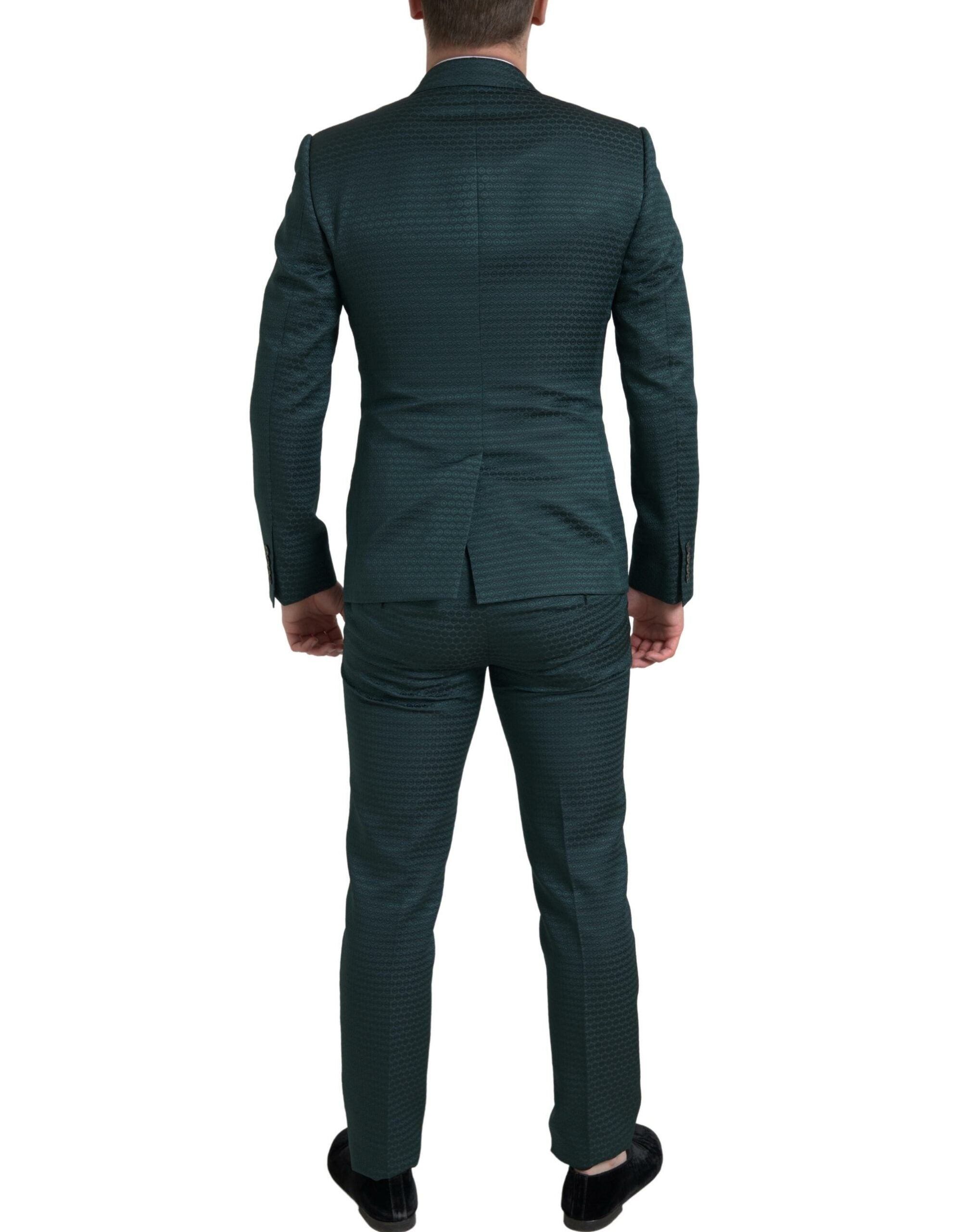 Στολή 3 τεμαχίων Dolce &amp; Gabbana Emerald Elegance Slim Fit