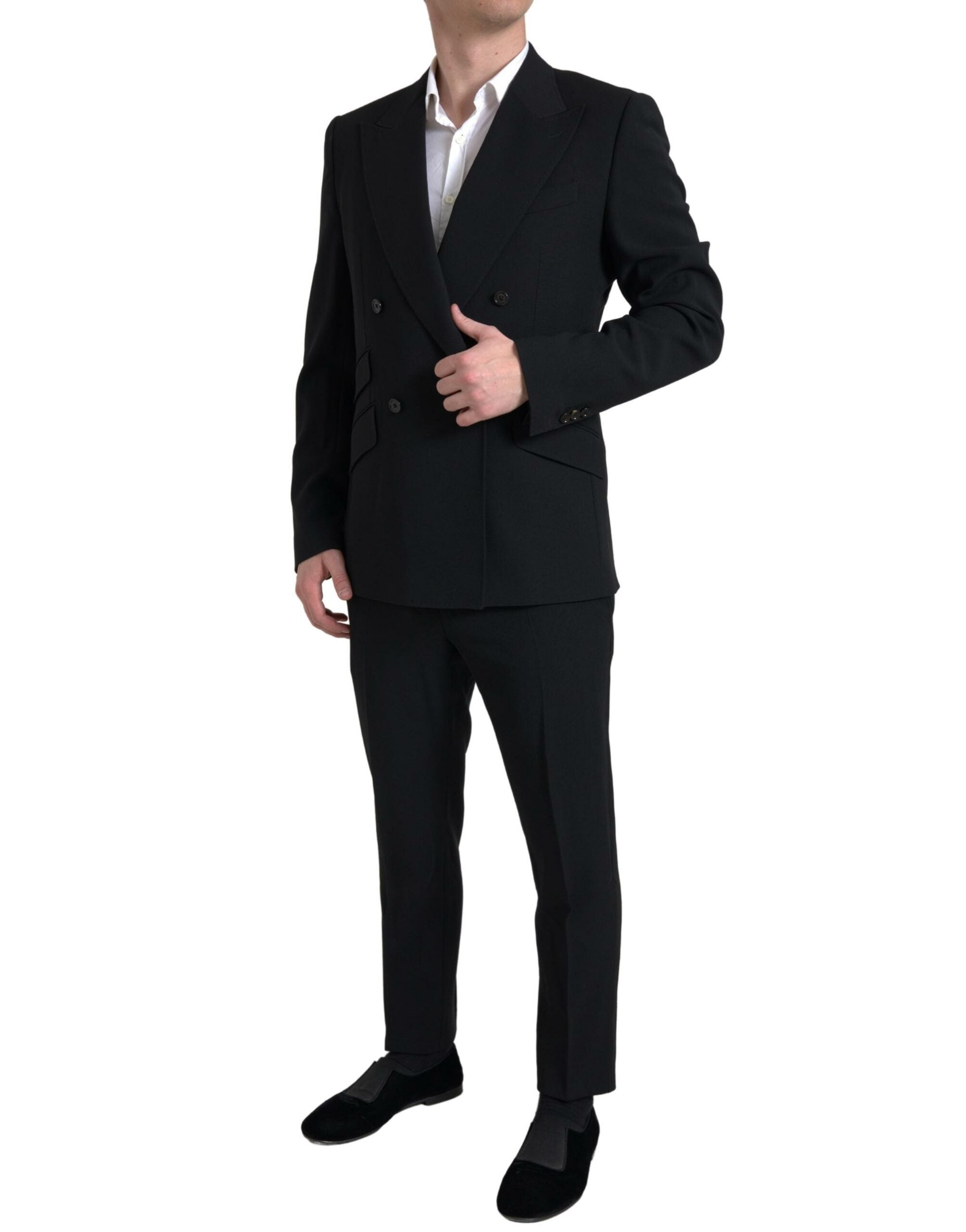 Dolce &amp; Gabbana Elegant Slim Fit διπλό κοστούμι