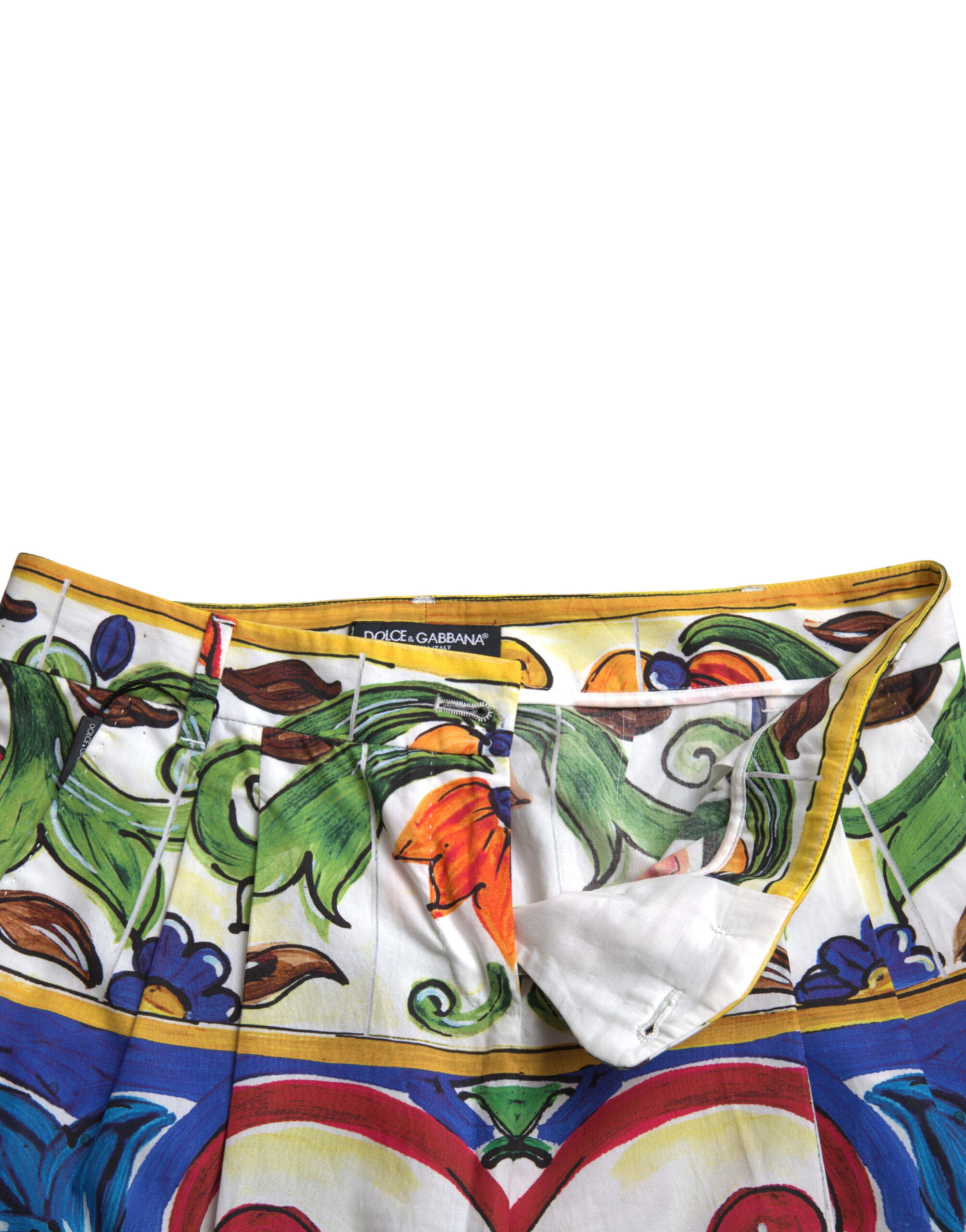 Παντελόνι Dolce &amp; Gabbana Majolica με κωνικό βαμβάκι