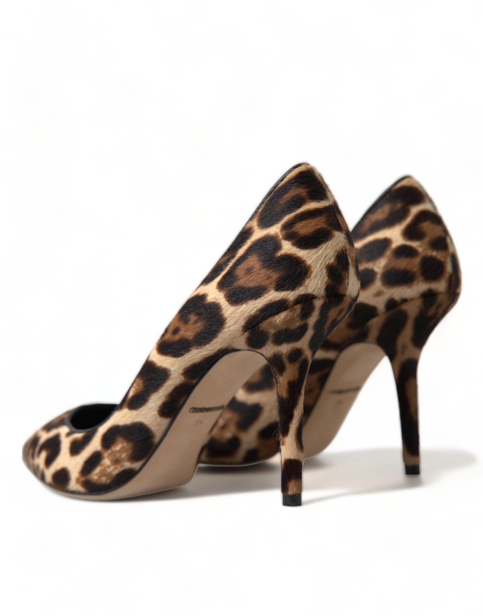 Dolce &amp; Gabbana Exquisite Leopard Print Stiletto Pumps